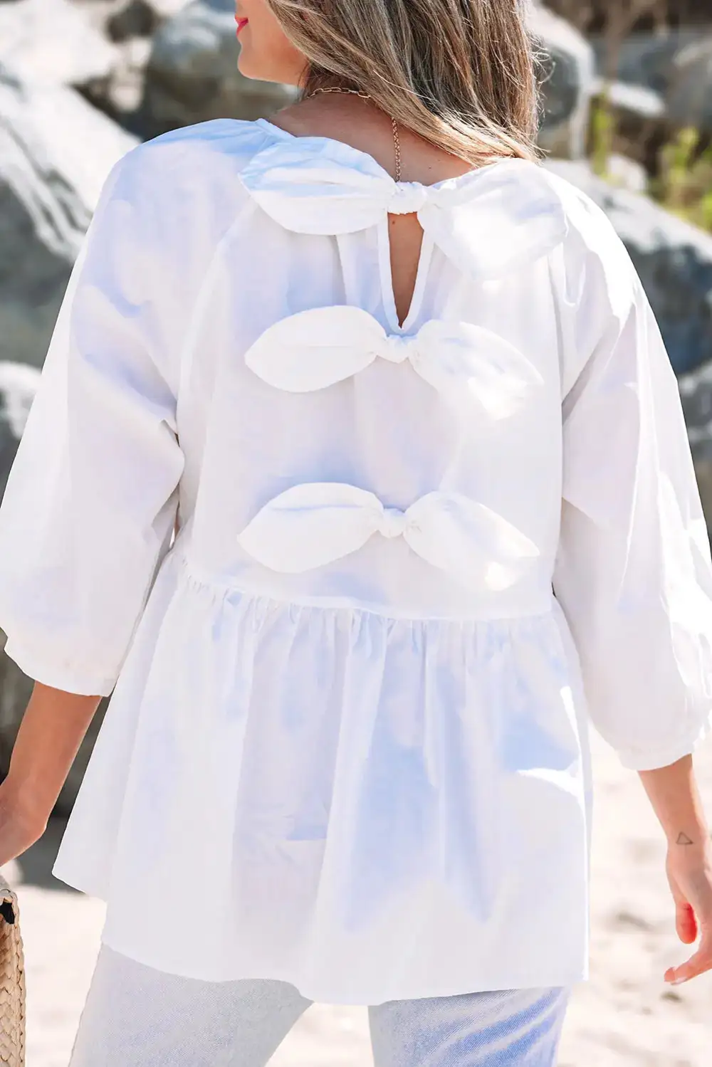 Airy Ruffled Tunic