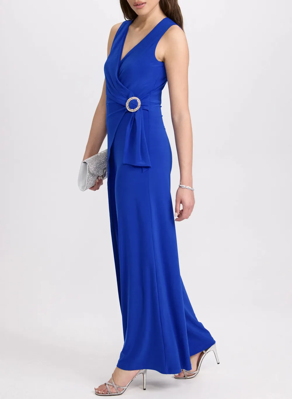 Black Wide-Leg Jumpsuit