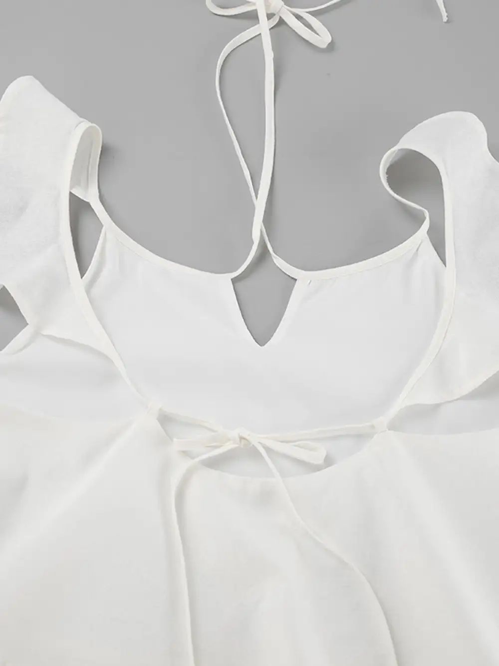 Ruffle Layered Jumpsuit