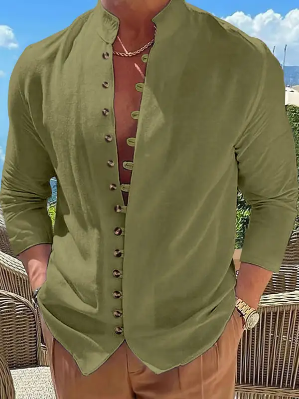 Everyday Long Sleeve Button Front Shirt