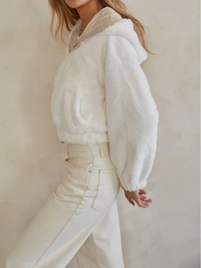 Reversible Faux Fur Jacket