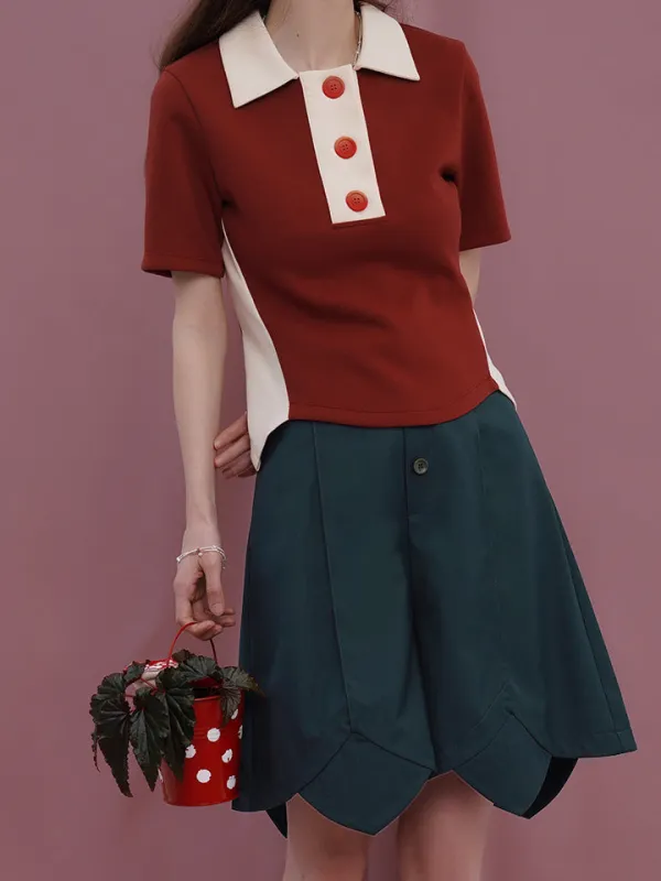 Airy Market Everyday Casual Polyester Shorts
