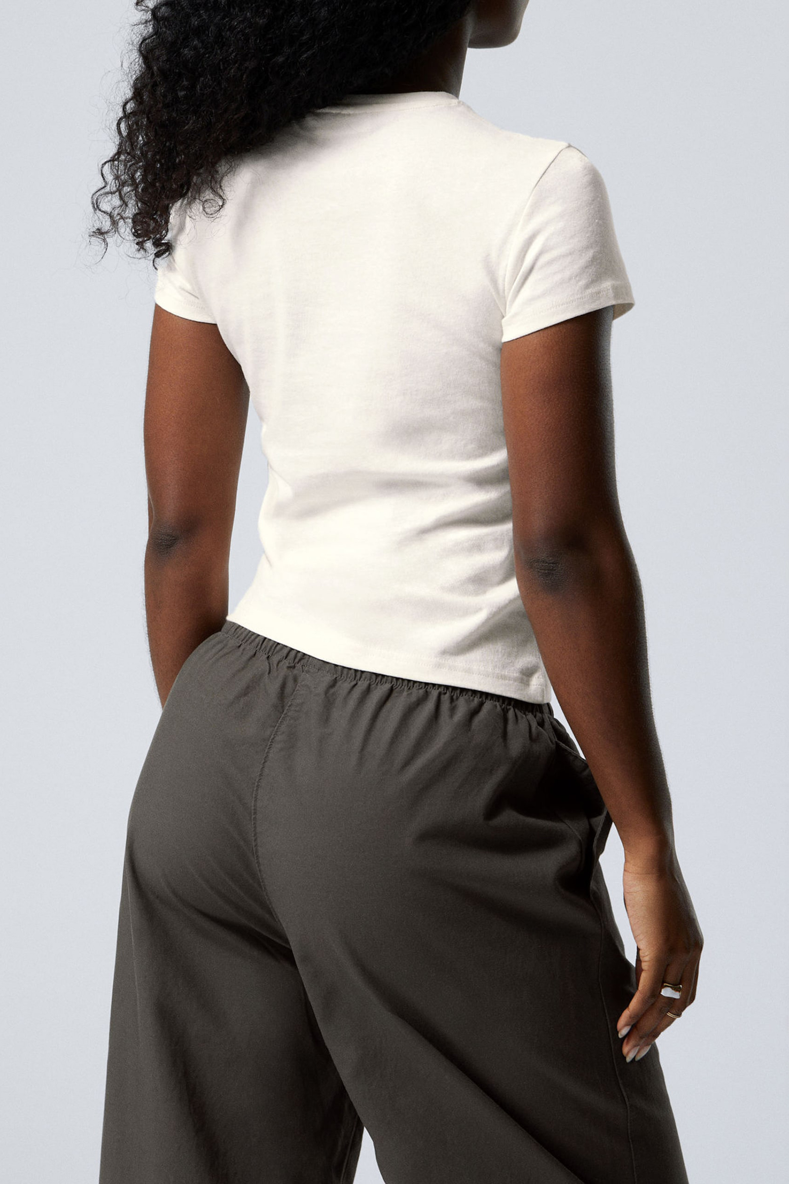 Slim Crew Neck Cotton T-Shirt