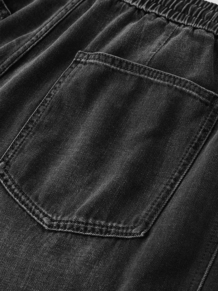 Men's Denim Polished Denim Pants
