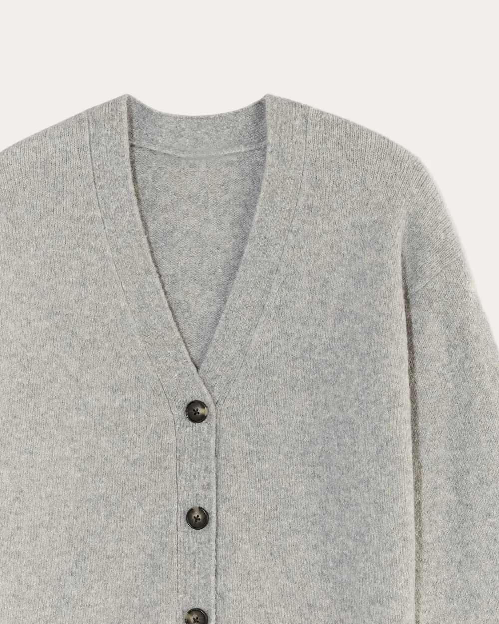 The Cocoon Cardigan In Plush Cotton