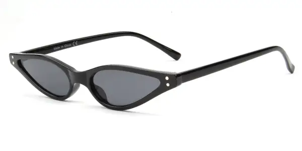 Slim Retro Cat-Eye Sunglasses