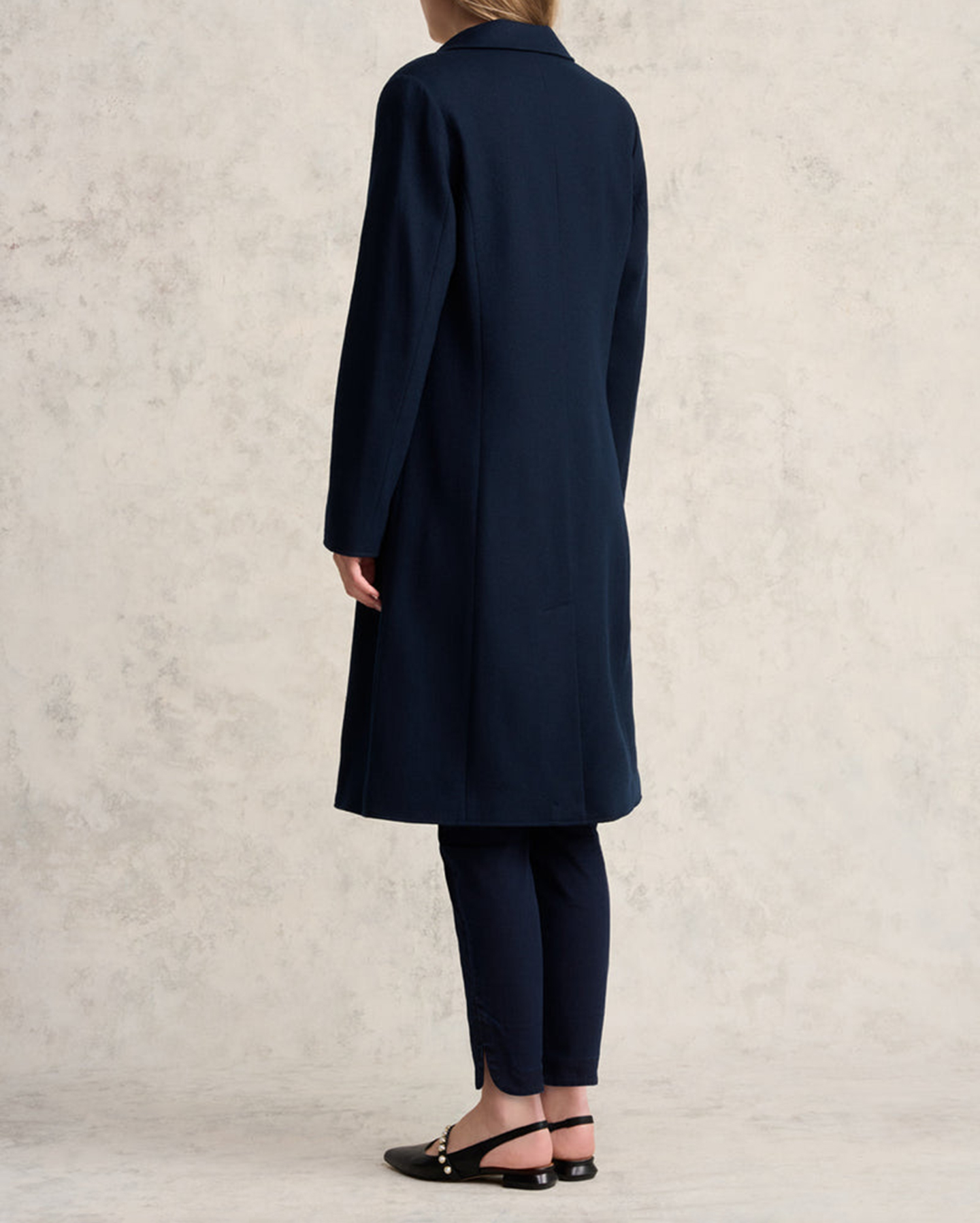 Long Line Single Breasted Coat