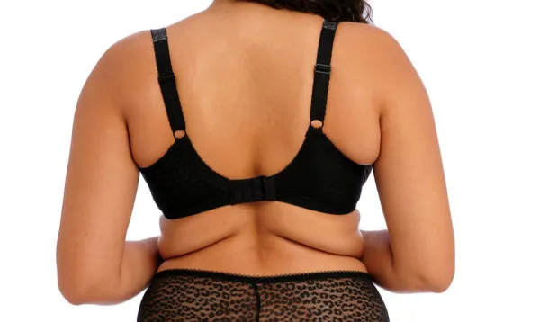Plunge Underwire Lace Support Bra