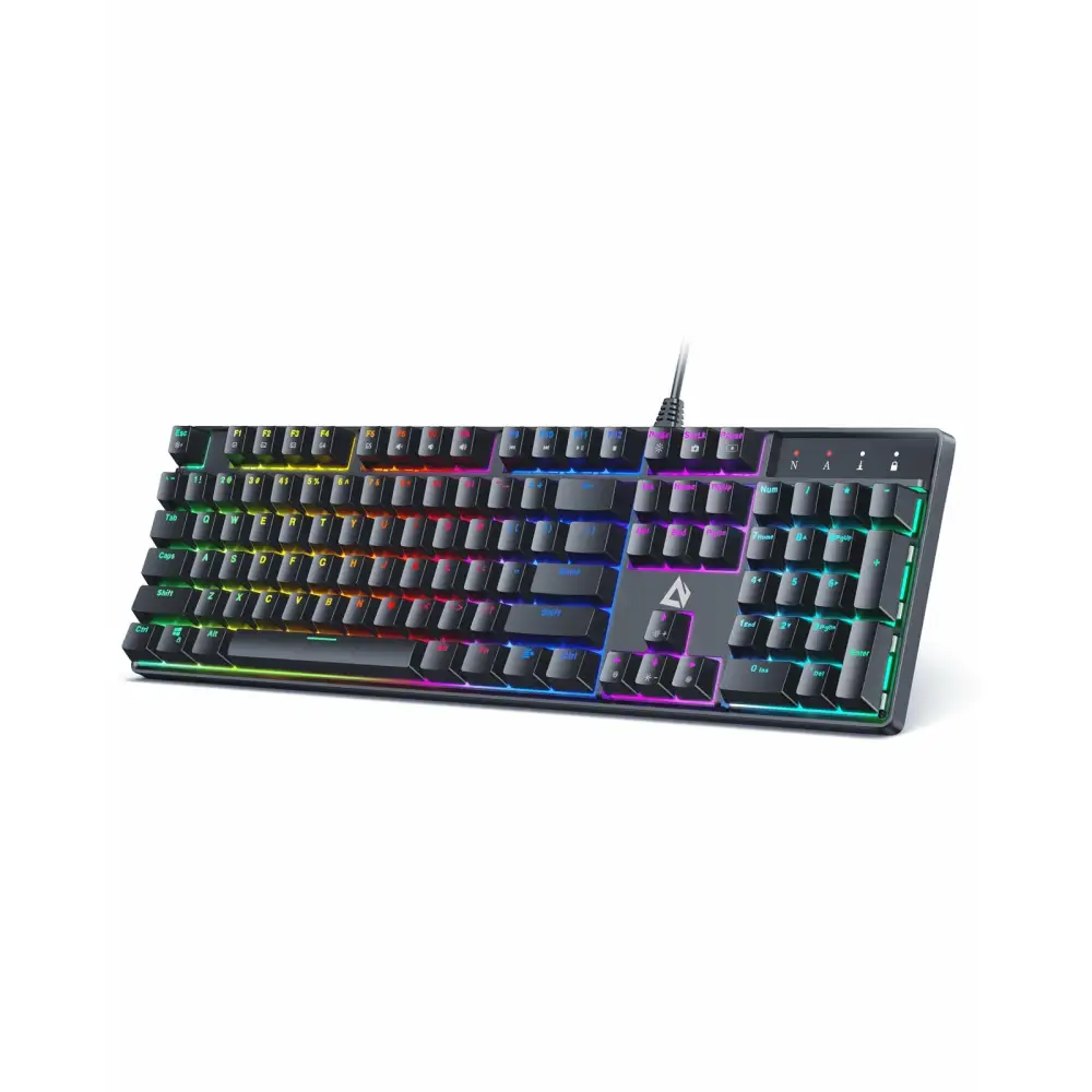 AUKEY KMG16 Mechanical Keyboard Blue Switches 104key