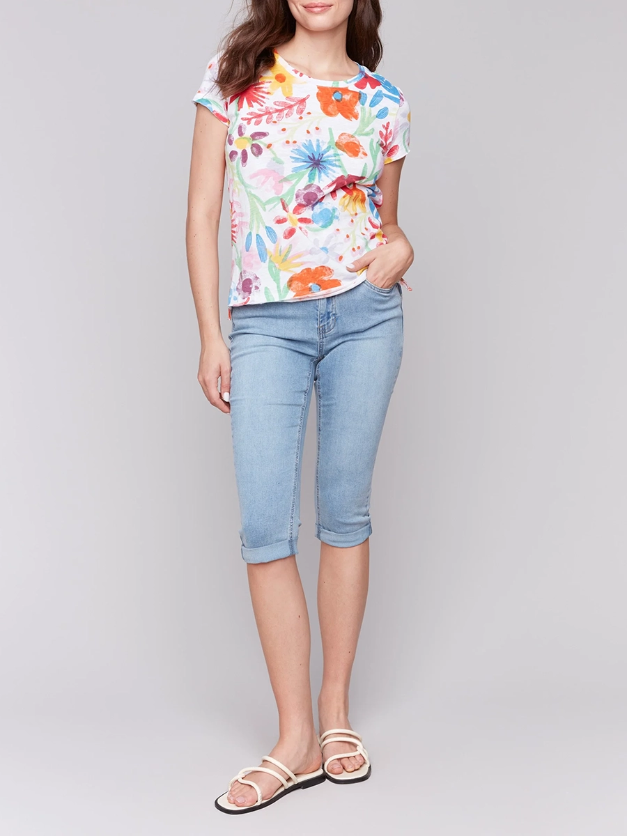 Comfortable Breathable Organic Cotton Fashionable T-Shirt