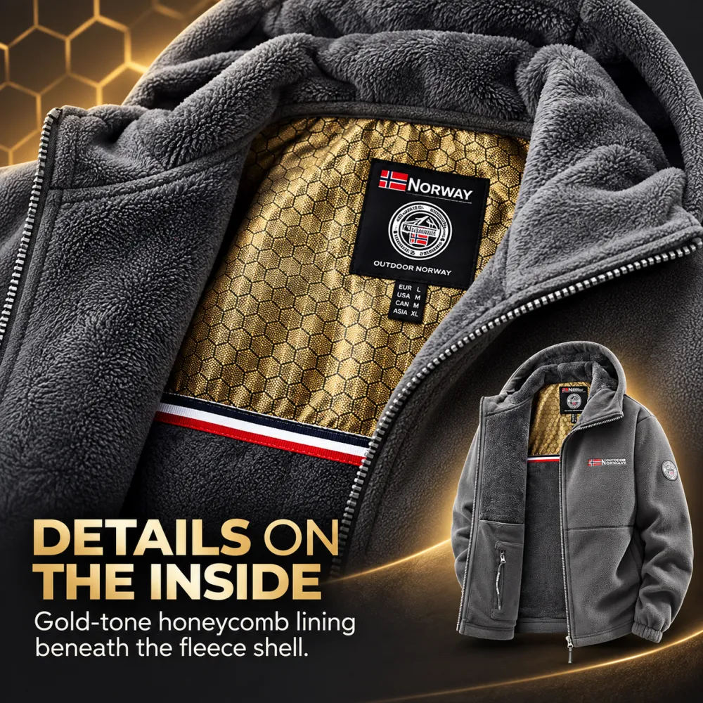 Fleece Graphene Thermal Winter Jacket for Men and Women