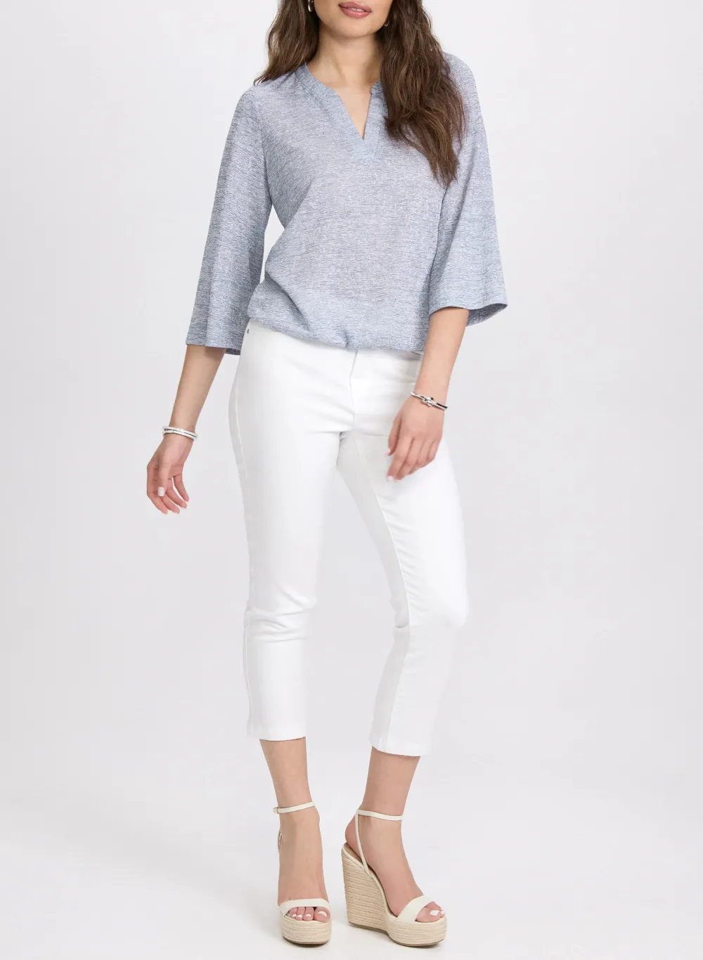 Breathable Blended Fabric Top