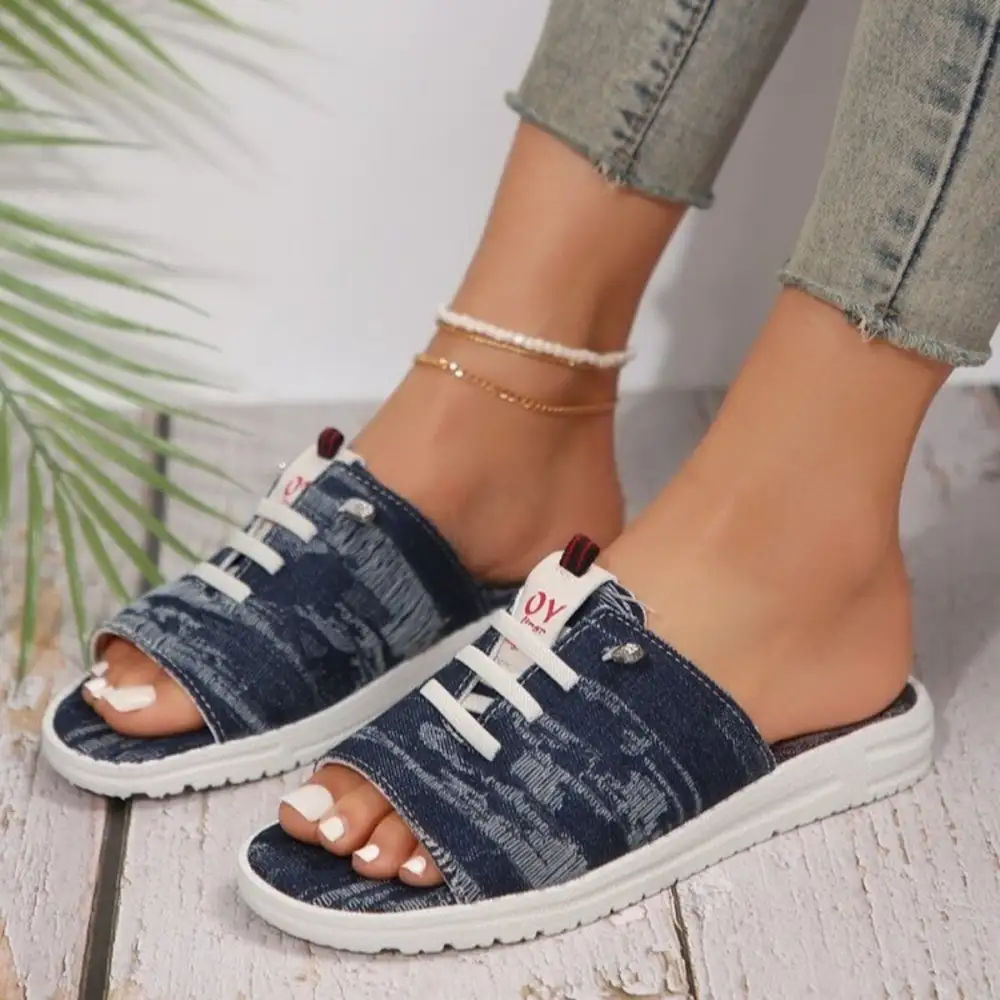 Minimal Open Toe Platform Sandals