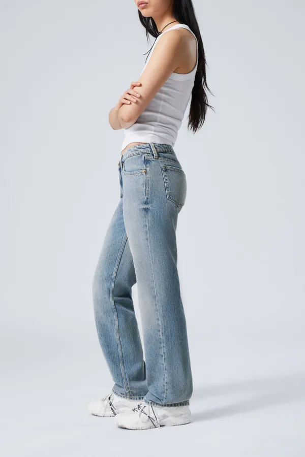 Straight Low Waist Jeans