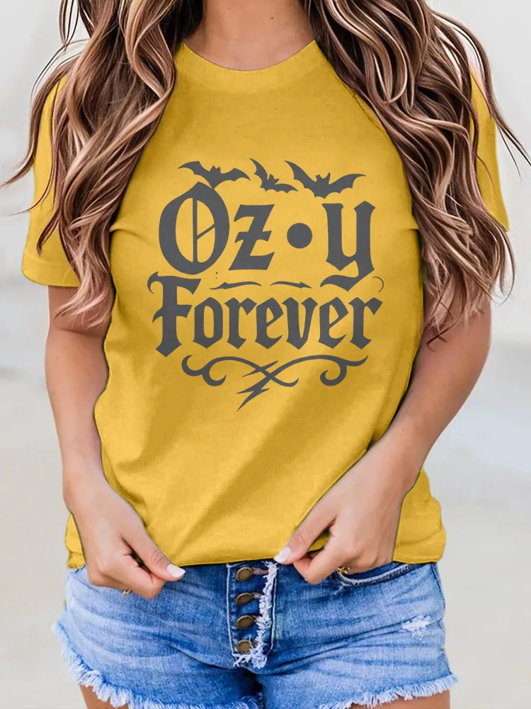 Women'S Forever Printed Casual T-Shirt