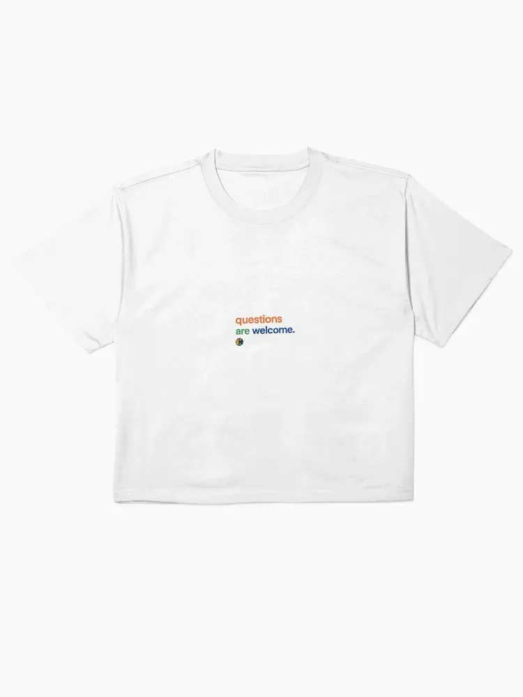 Simple Letter Women's Short Sleeved T-Shirt