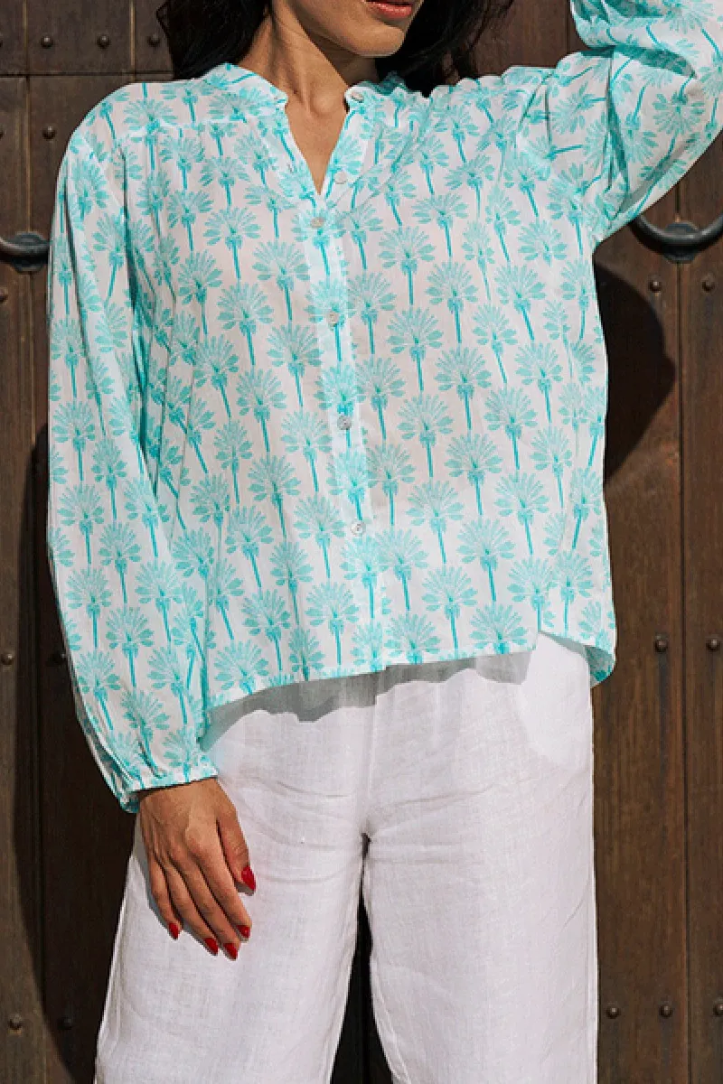 Relaxed Print Blouse