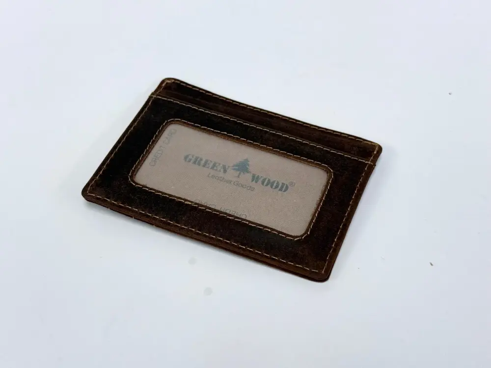 Slim Leather Card Holder