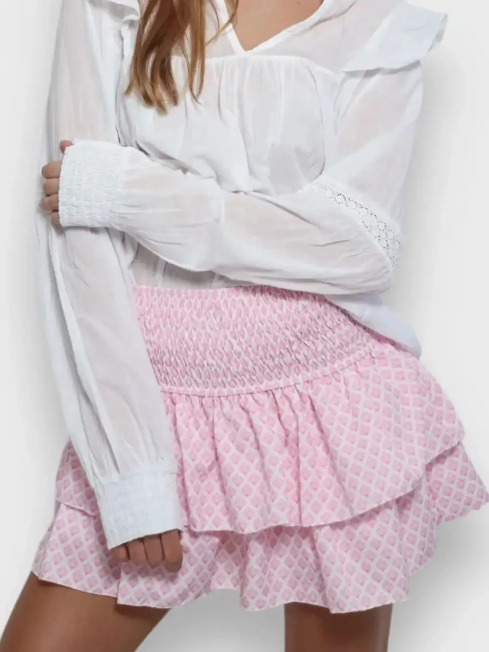 Layered Layered Mini Skirt