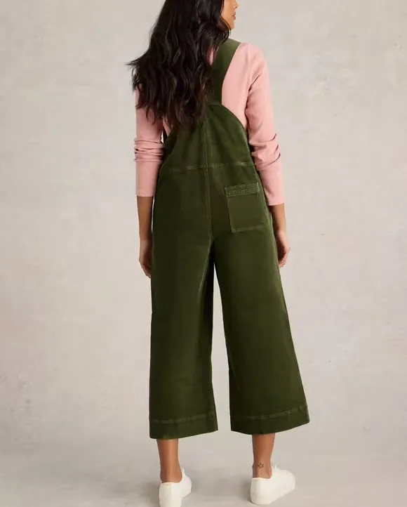 Scoop Neck Cord Dungaree