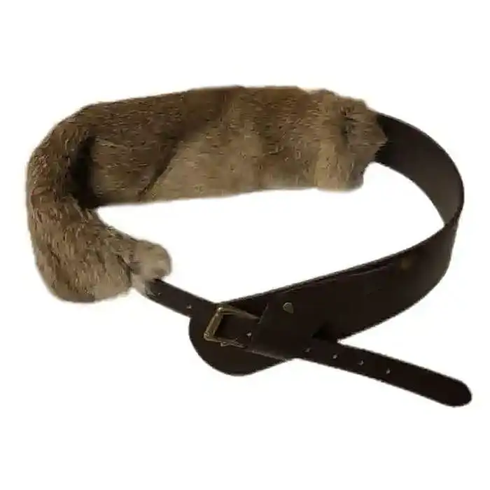 Aesthetic Faux Fur Belt
