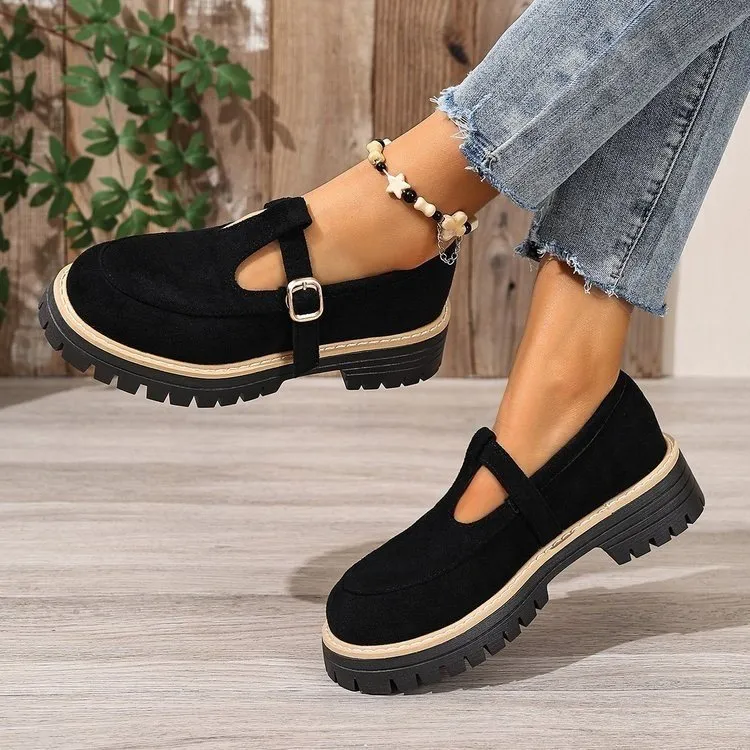 Platform Mary Jane Shoes