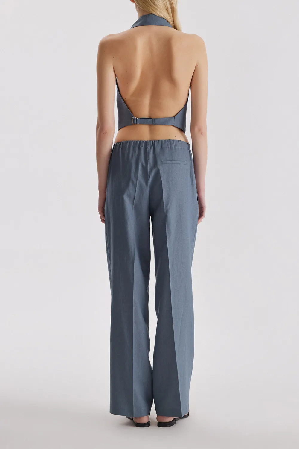 Full-Length Pants-Blue