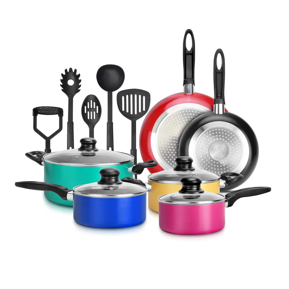 15-Piece Nonstick Kitchen Cookware Set