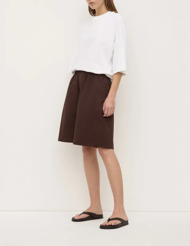 Ganache Longline Poplin Short