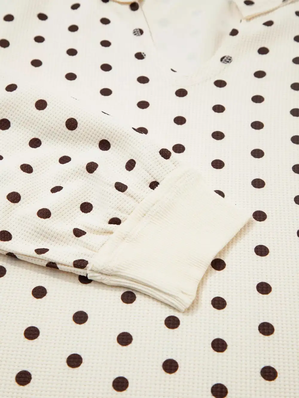 Drawstring Polka Jumpsuit