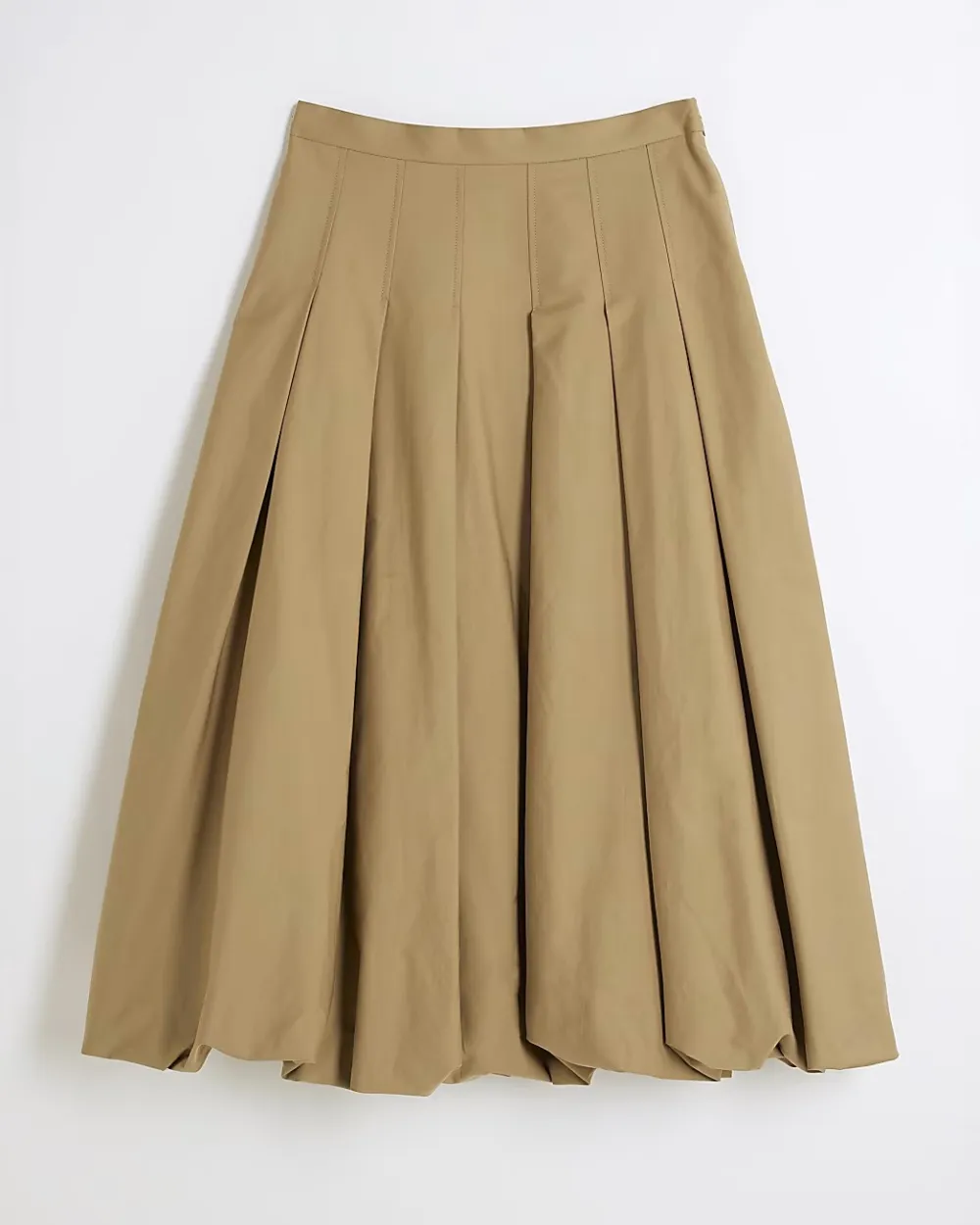 Solid Color Simple And Elegant Cotton Long Skirts