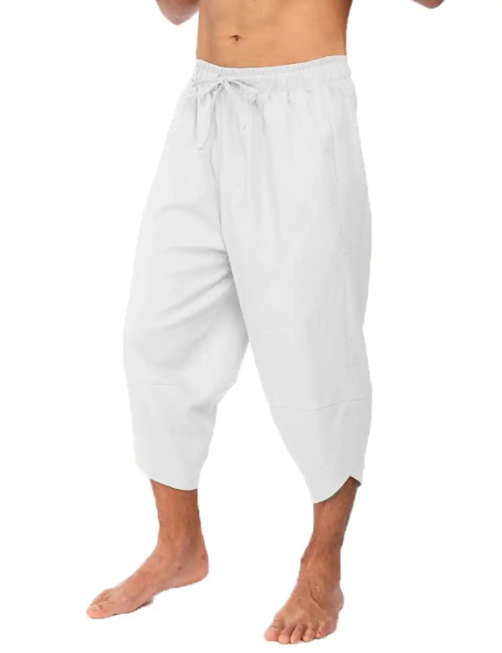 Streetwear Drawstring Waist Trousers