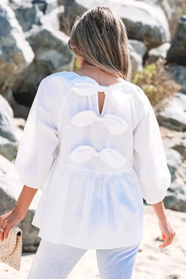 Airy Ruffled Tunic