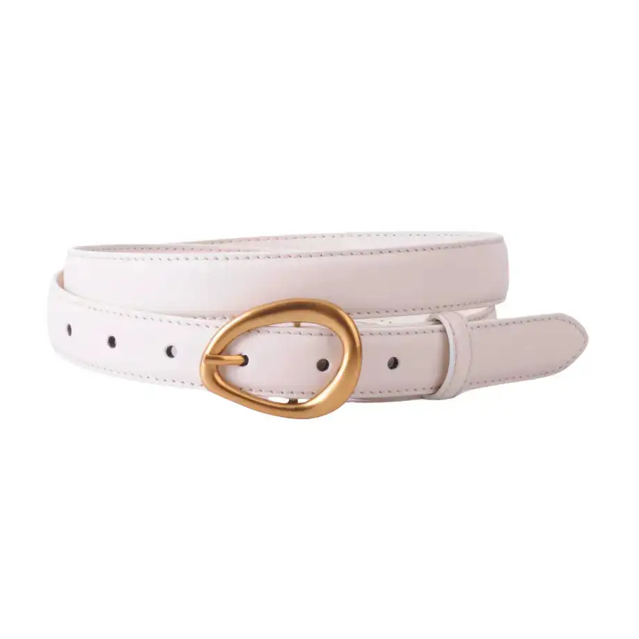 Asymmetrical Buckle Belt