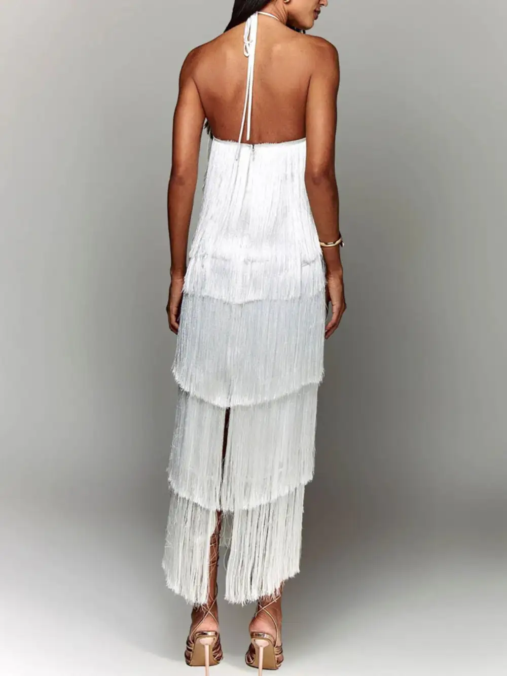 Fringe Maxi Dress