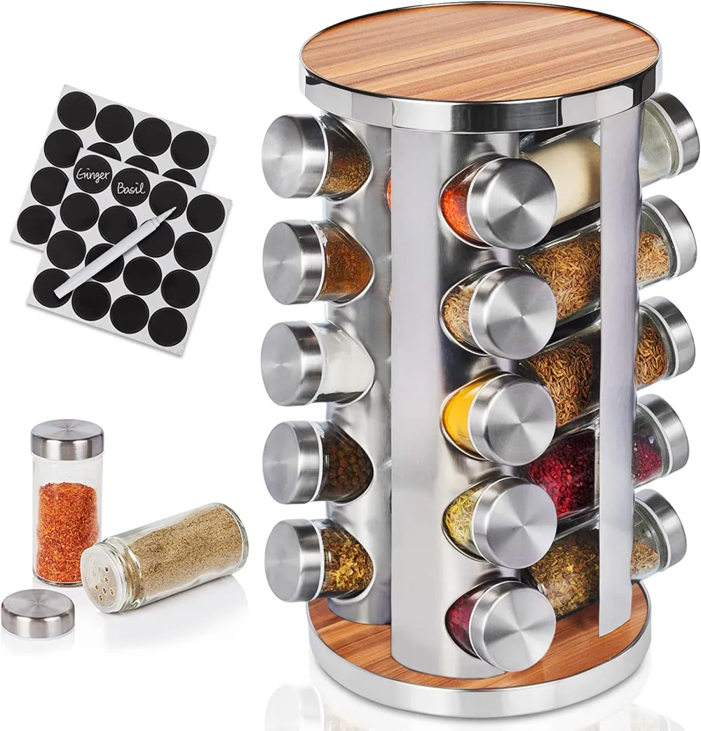 (Store Closing Sale) Spice rack, countertop spice rack organizer