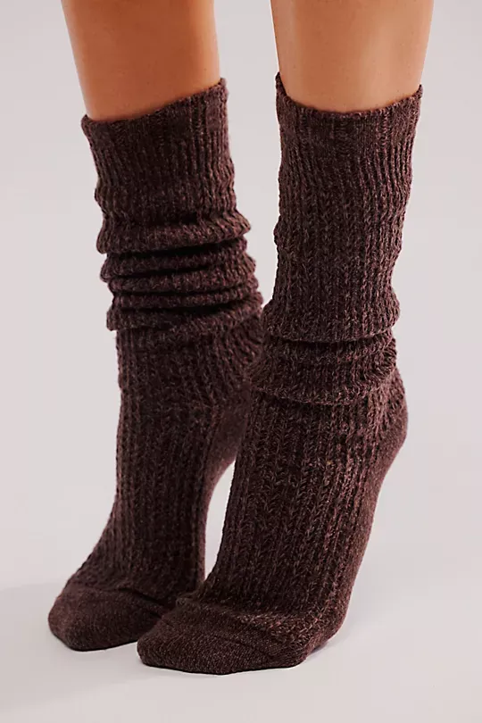 Slouch Socks Green