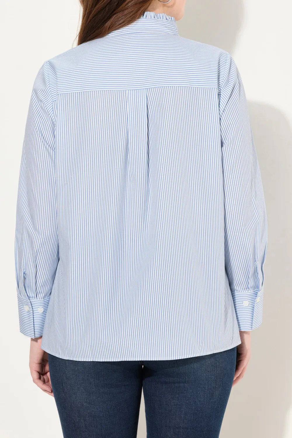 Asymmetric V-Neck Shirt