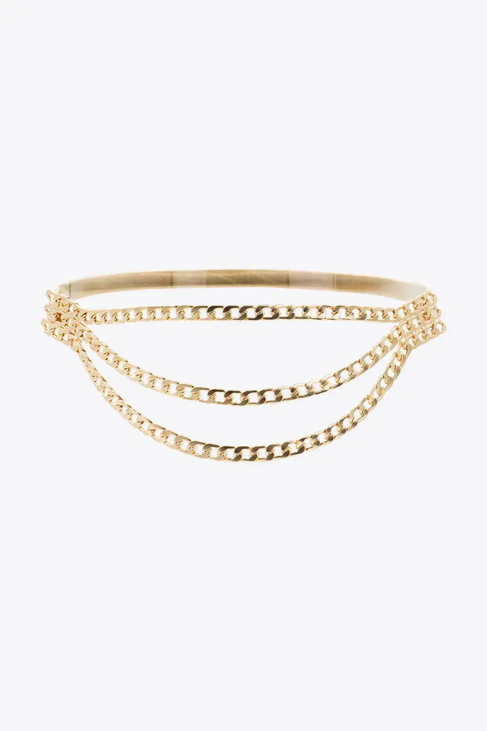 Triple Layer Chain Belt