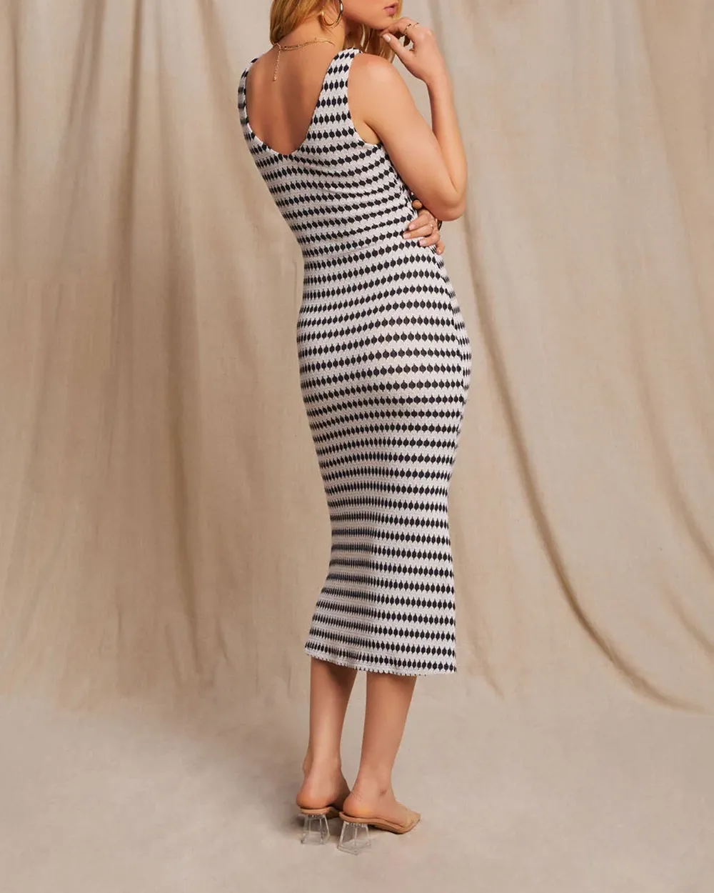 Print Midi Dress