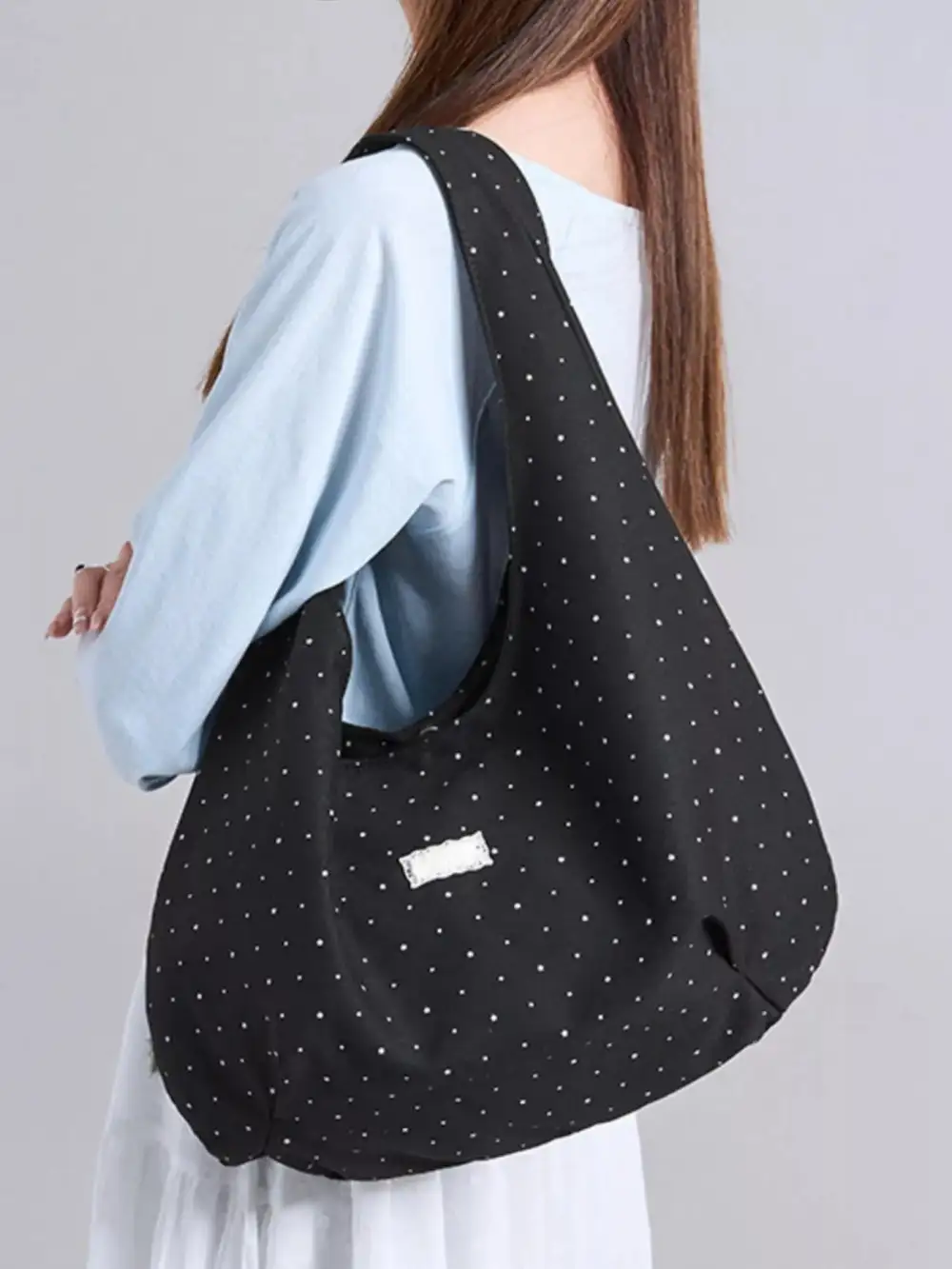 Polka Dot Shoulder Bag