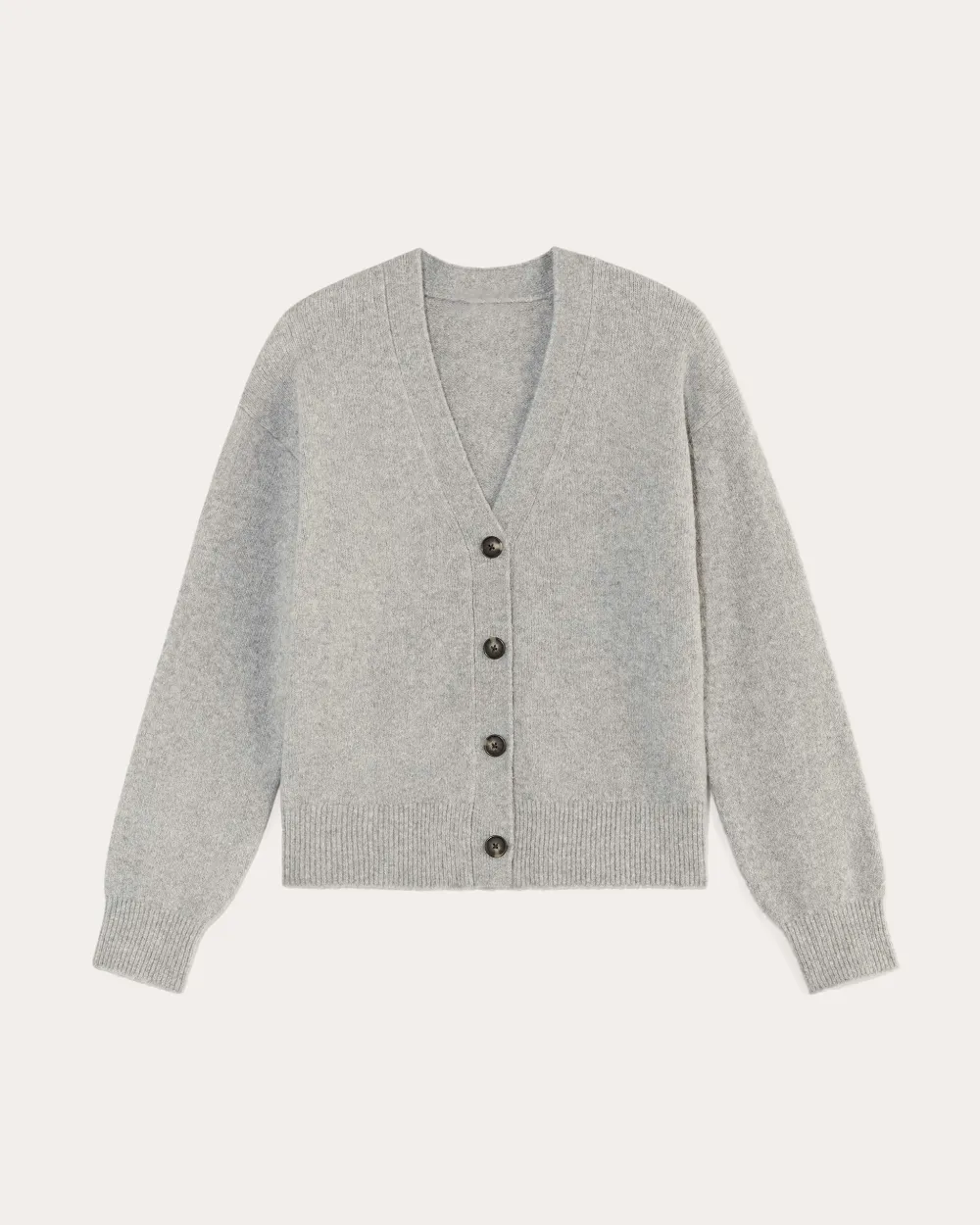 The Cocoon Cardigan In Plush Cotton