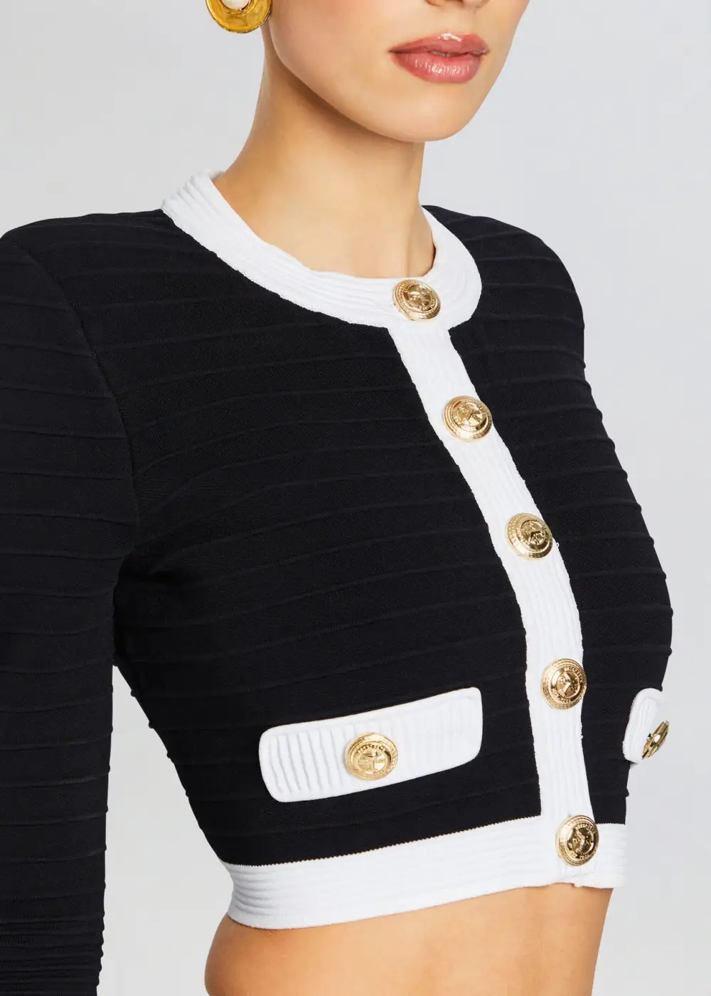 Chic Bandage Knit Jacket