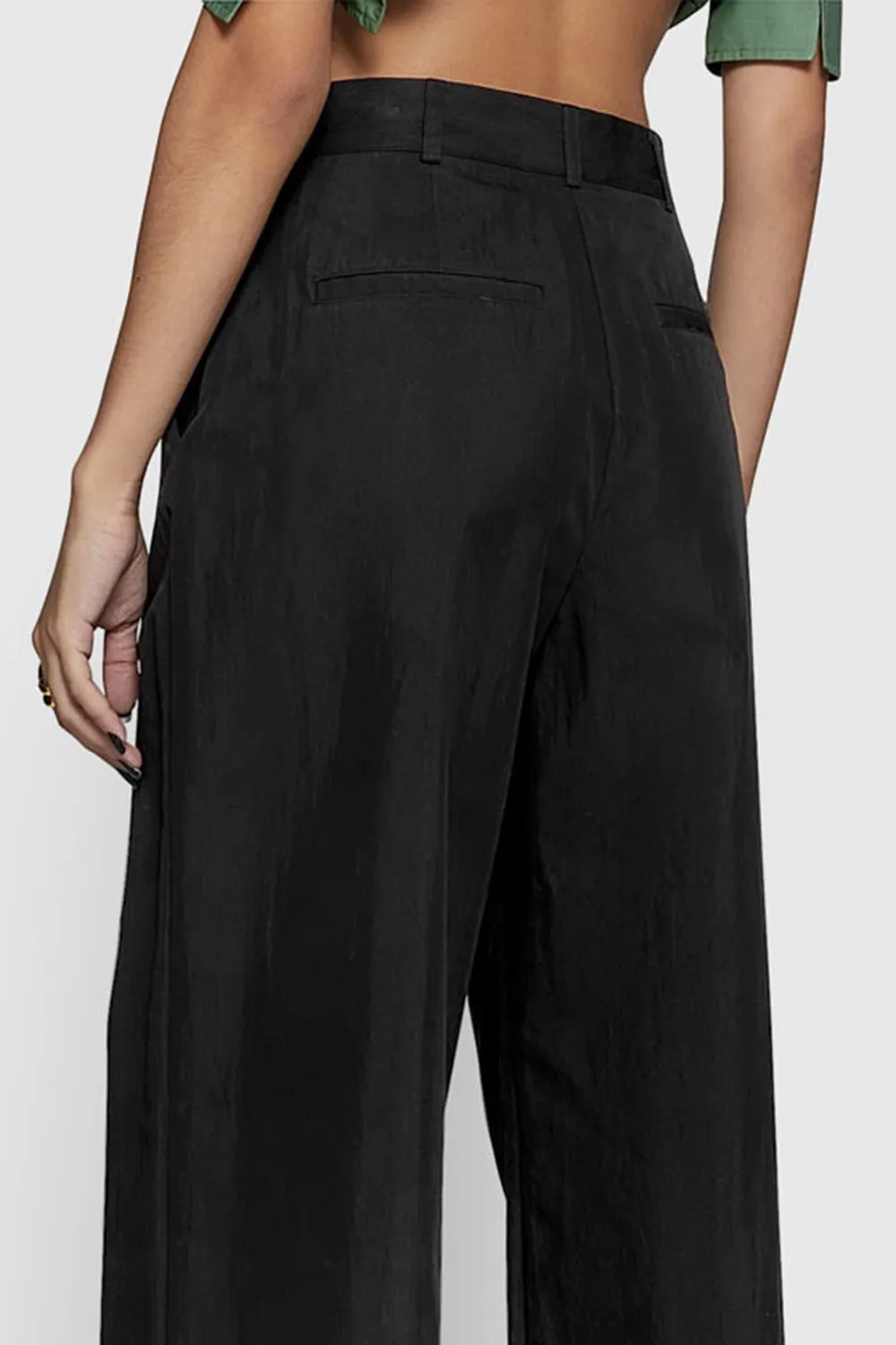 Women'S Fashion Pleated Wide-Leg Pants