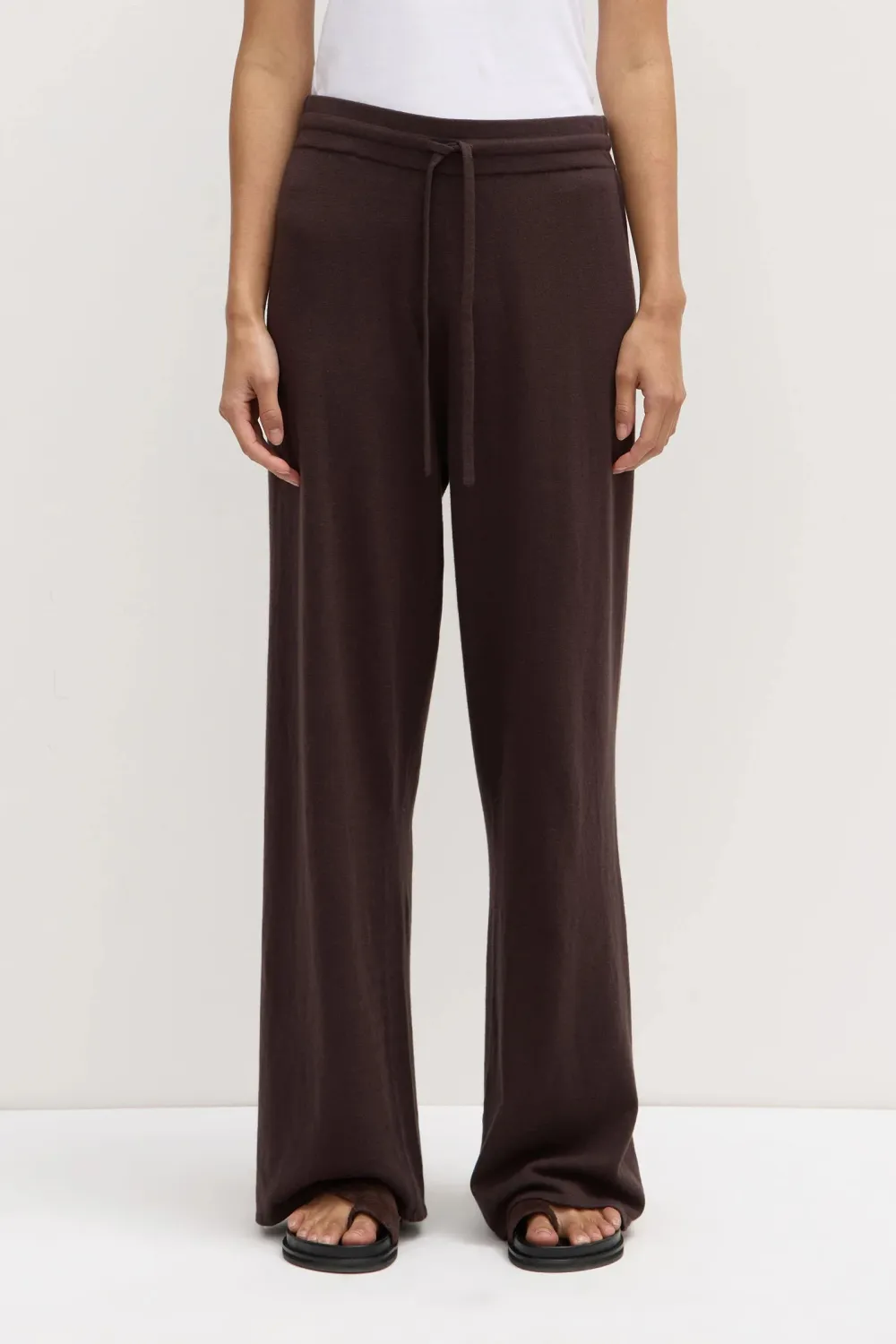 Wrap Up Elastic Waistband Pants