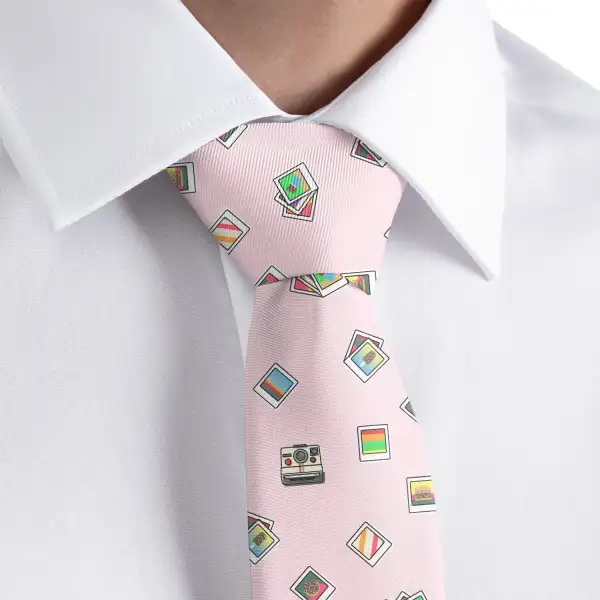 Refined Sports Motif Necktie