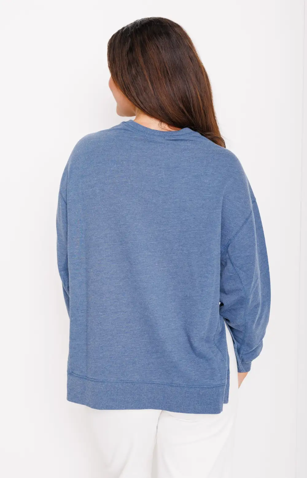 Z Supply: Modern Weekender Pullover Sweatshirt, MIDNIGHT