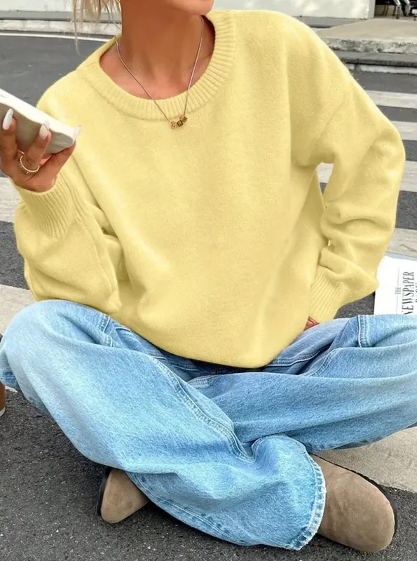 Butter Yellow Sweater