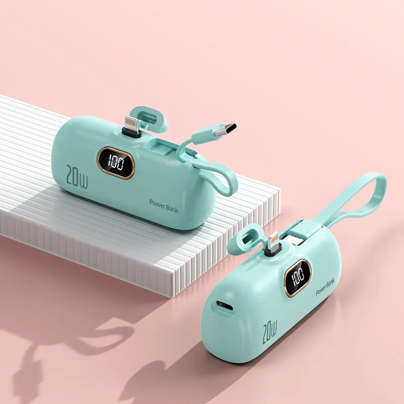 5000mAh Mini Draagbare Lader Power Bank voor Telefoo
