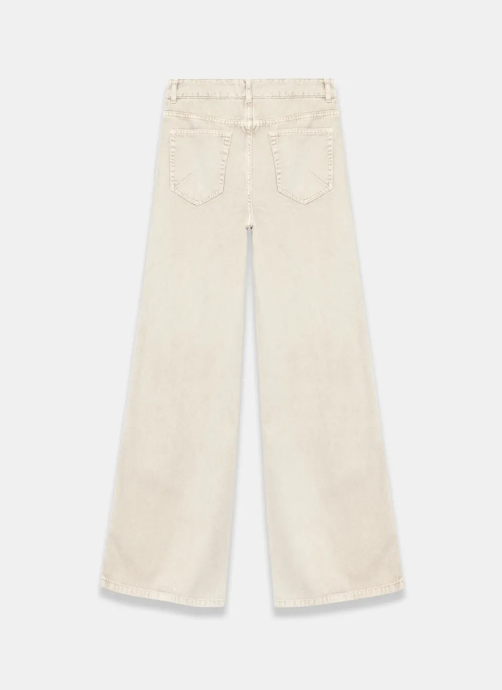 Casual Style Neutra Wide Leg Jeans